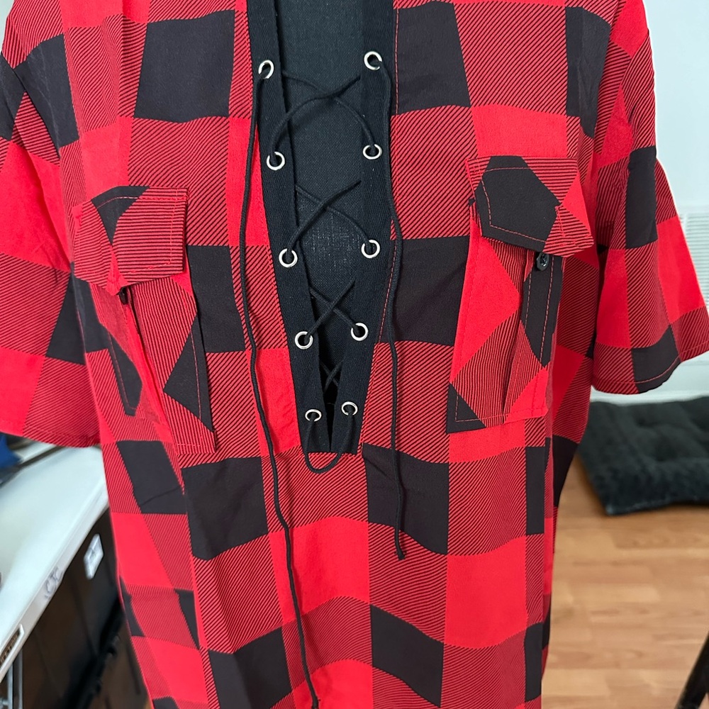 Pullover Checker top